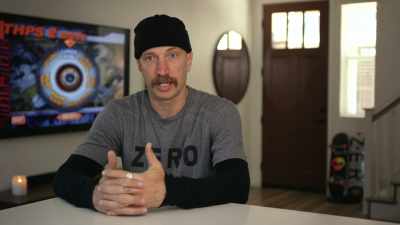 And it was the first kinda contest - Pretending I'm a Superman: The Tony Hawk Video Game Story