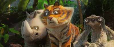 And it was the great
tiger warrior himself - The Jungle Bunch