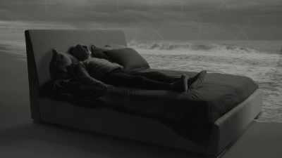 And it's a beautiful beach,
and the waves are-- - Stutz