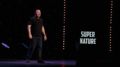 And it's all stuff like, - Ricky Gervais: SuperNature