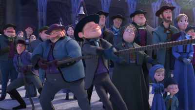  ♪ And it's almost time
 to ring the bell - Olaf's Frozen Adventure