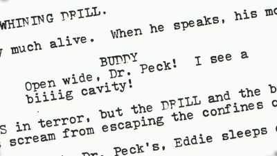 And it's also Chucky
using a doctor's tools - Doc of Chucky