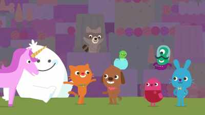 And it's big enough for everyone. - Sago Mini Friends