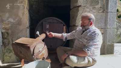 And it's got a
pipe attached to it - Escape to the Chateau: Make Do & Mend