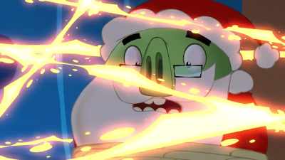 And it's "ho ho..." - Angry Birds: Summer Madness