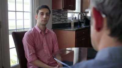- And it's inside
that she vomits - Louis Theroux: The Night in Question