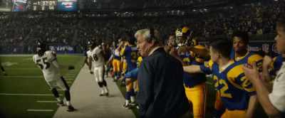 And it's Isaac Bruce.[WHISTLE BLOWS] - American Underdog