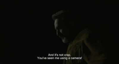 And it's not bullshit.
I use a camera. - Deerskin