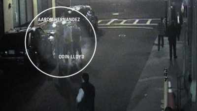 And it's not clear,
but at some point along the way, - Killer Inside: The Mind of Aaron Hernandez