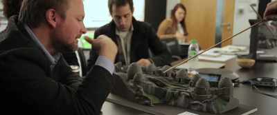 And it's not just building the set, - The Director and the Jedi