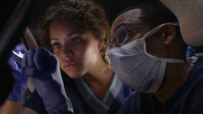 And it's not just pressing
on the pudendal nerve -- - The Good Doctor