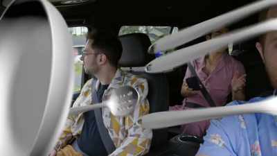 And it's owned by
the one and only
Chef Maneet. - No Recipe Road Trip With the Try Guys