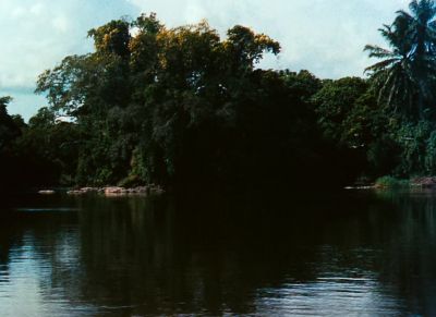 And when it's smooth and flat like that over there - The African Queen