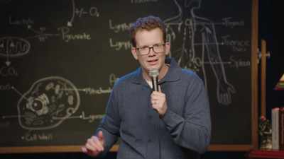 And it's sort of weird
that in this moment, - Hank Green: Pissing Out Cancer