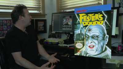 And it's spooky, but it's funny, - Video Game Box Art: The Stories Behind the Covers