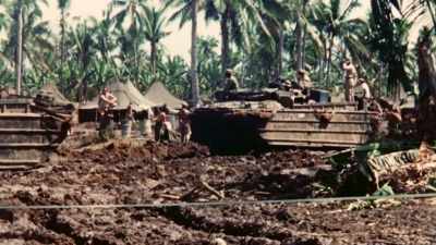 And ... it's the rainy season. - The Pacific War in Color