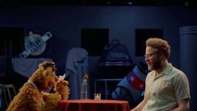 -And it's... They bit off that part.
-They bit off... I don't know. - Muppets Now