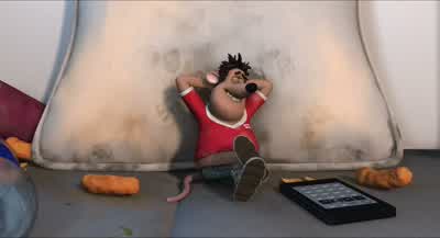And I've brought you a new friend - Flushed Away