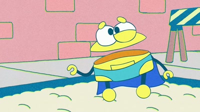 -And I've got to get this concrete poured.
-Ah, yes. Concrete. H-- - StoryBots: Answer Time