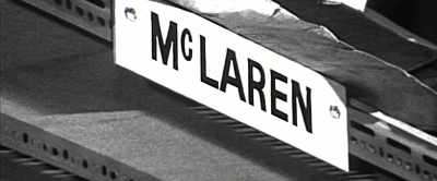 And Jack's old protege
Bruce McLaren did the same, - Brabham