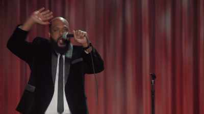 "And Jesus said, Jesus said."
Ahh! - Marlon Wayans Presents: The Headliners