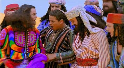 And when Joseph graced the scene - Joseph and the Amazing Technicolor Dreamcoat