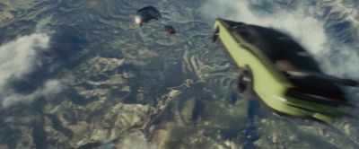 And you jump it between two buildings - Furious 7