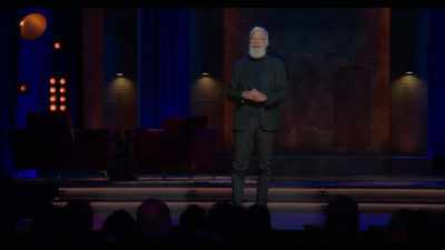 And he just dropped his third comedy
special, listen to this, - That’s My Time with David Letterman
