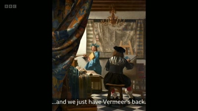 And we just have Vermeer's back. - Close to Vermeer