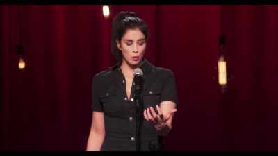 - And it just said...
- [audience laughs] - Sarah Silverman: A Speck of Dust