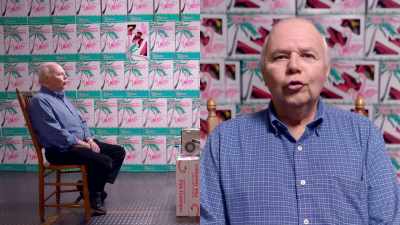 And he just says, - The Mystery of the Pink Flamingo
