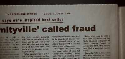 And just taking
that little incident, - Amityville: An Origin Story