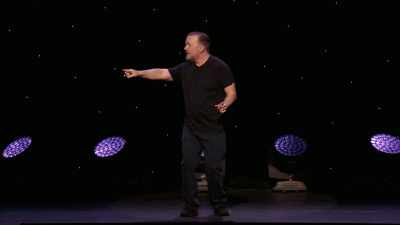 And she just went, "Anyone else?" - Ricky Gervais: SuperNature