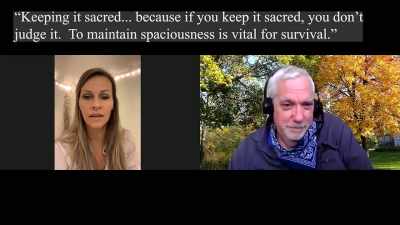 And so keeping it
sacred and seeing it-- - Hacking the Afterlife