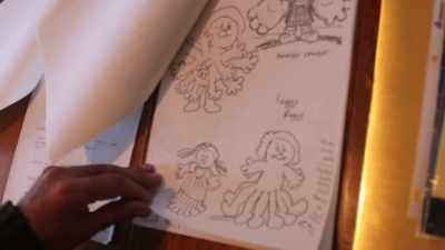 And they kind of
started evolving into pages - 30 Years of Garbage: The Garbage Pail Kids Story