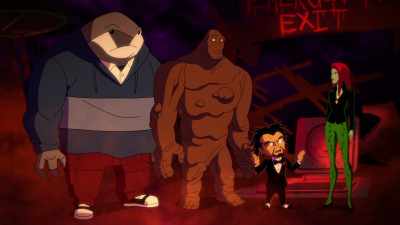 - And, King Shark,
let's all remember the time... - I'm in! - Harley Quinn
