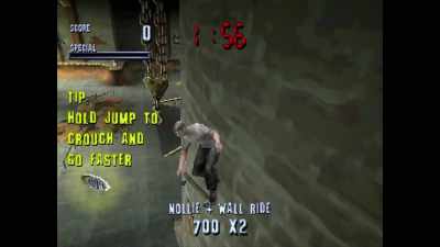 And you know, the warehouse
and the opening levels - Pretending I'm a Superman: The Tony Hawk Video Game Story