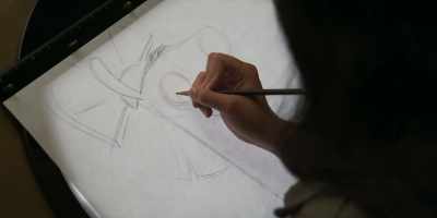 And Kuzco's eyes are
always halfway closed. - Sketchbook