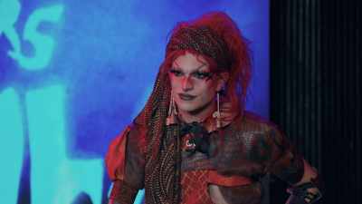 - And last but
not least, Astrud. - The Boulet Brothers' Dragula: Titans