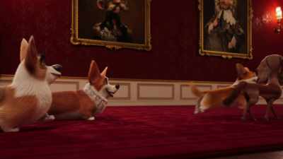 And last but not least, - The Queen's Corgi