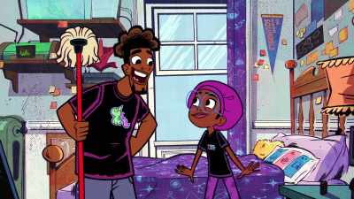 And later, we can shred Gouda, - Marvel's Moon Girl and Devil Dinosaur