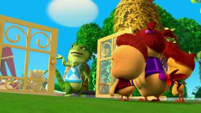 And leave my terrarium behind? - The Chicken Squad