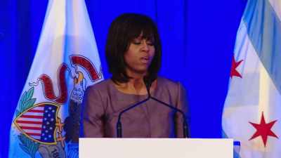 And let me tell you,
it is hard to know what to say - First Ladies