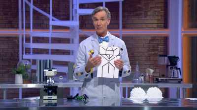 And let's say, like the pattern
on this envelope, - Bill Nye Saves the World