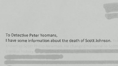 And that letter contained information
about an individual that committed - Never Let Him Go