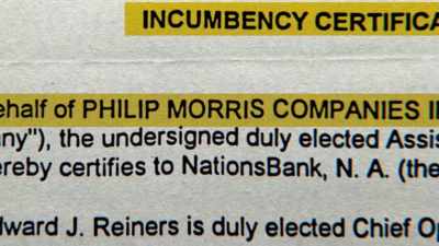 And that letter
gives Reiners the power - Have You Seen This Man?