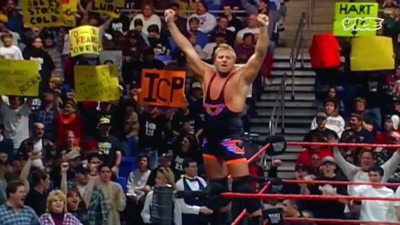 And like before, it's the
Hart family that delivers. - The Nine Lives of Vince McMahon