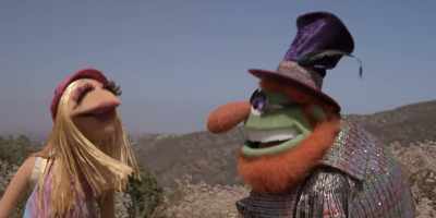 And, like,
it's totally easier on the way down. - The Muppets Mayhem