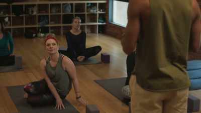 And like that little sprig did, - Psycho Yoga Instructor