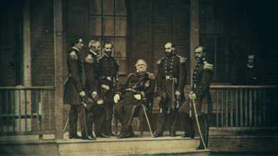And so Lincoln will
tap McClellan as the - Abraham Lincoln